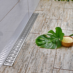 Душевой лоток Veconi VC Harmony 45 хром (V450H)