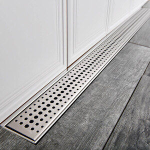 Душевой лоток Veconi VCN Basic 55 нержавеющая сталь (V550BN)