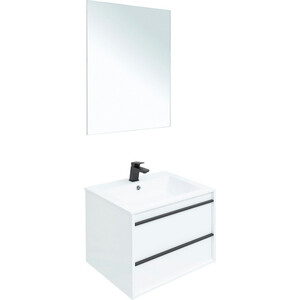 Зеркало Aquanet Lino 60 белый матовый (253905)