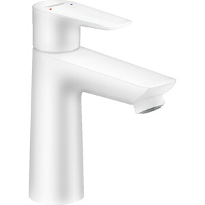 Смеситель для раковины Hansgrohe Talis E с донным клапаном, белый матовый (71710700)