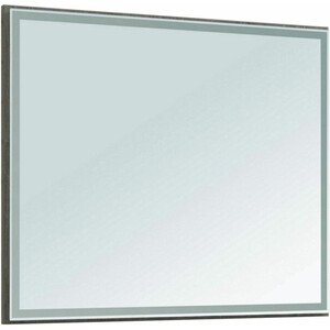 Зеркало Aquanet Nova Lite 100 с подсветкой, дуб рошелье (242623)