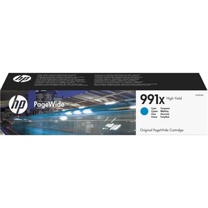 Картридж струйный HP 991X M0J90AE голубой (16000мл)
