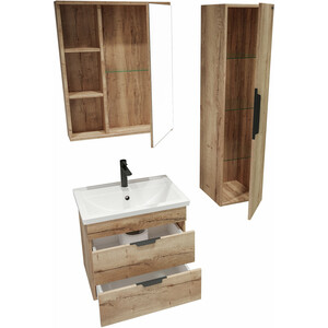 Зеркальный шкаф Grossman Форта 60х70 дуб галифакс (206003)