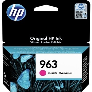 Картридж струйный HP 963 3JA24AE пурпурный (700стр.) (3JA24AE)