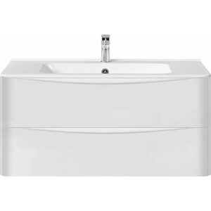 Тумба под раковину Vincea Paola 99,5х46,6 см, белая G.White (VMC-2P100GW)