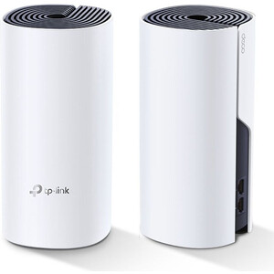 Бесшовный Mesh роутер TP-Link DECO P9(2-PACK) AC1200 10/100/1000BASE-TX белый