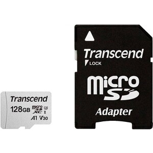 Флеш карта Transcend micro SDXC 128Gb + adapter