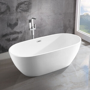 Акриловая ванна Vincea 180х81,5 слив-перелив, белая (VBT-408-1800)