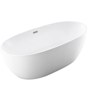 Акриловая ванна Vincea 170х80 слив-перелив, белая (VBT-405-1700)