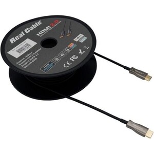 Кабель Real Cable HD-OPTIC/ 100m, HDMI