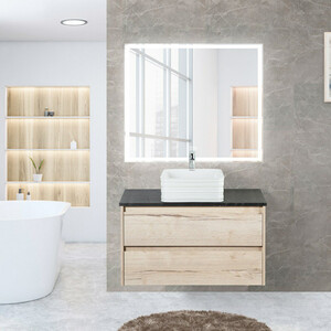 Зеркало BelBagno Spc-Grt 90х80 с подсветкой, сенсор, подогрев (SPC-GRT-900-800-LED-TCH-WARM)