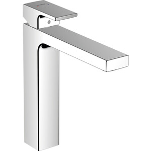 Смеситель для раковины Hansgrohe Vernis Shape с донным клапаном, хром глянцевый (71562000)