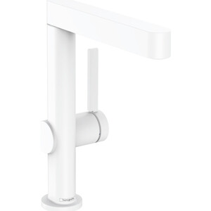 Смеситель для раковины Hansgrohe Finoris белый матовый (76060700)
