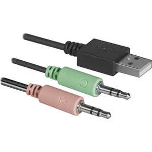 Акустическая система Defender SPK-190 черный, 8 Вт, питание от USB (65190)