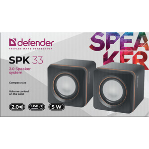 Акустическая система Defender SPK 33 5 Вт, питание от USB (65633)