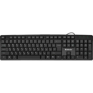 Клавиатура Defender Next HB-440 RU, черный USB (45440)