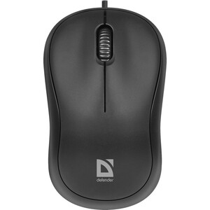 Мышь Defender Patch MS-759 черный,3 кнопки,1000 dpi (52759)