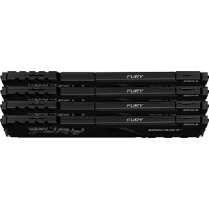 Память оперативная Kingston 64GB DDR4 DIMM FURY Beast Black (KF436C18BBK4/64)