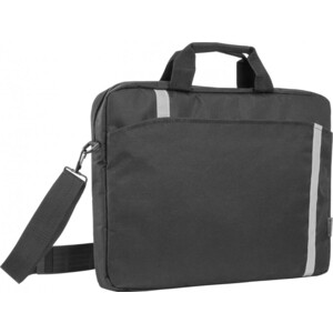 Сумка для ноутбука Defender Shiny 15''-16" черный, светоотражающая полоса (26097)