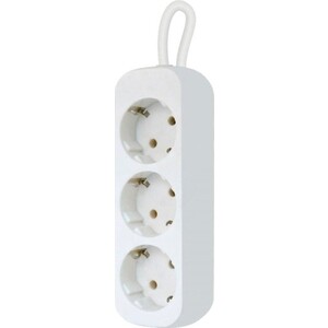 Удлинитель Defender E318 1.8 м, 3 розетки (пакет) (99221)