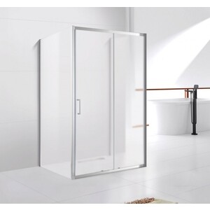 Душевой уголок Cezares Molveno AH-12 130x80 прозрачный, хром (MOLVENO-AH-12-130/80-C-Cr-IV)