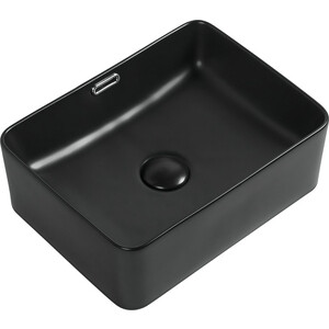 Раковина-чаша Aquanet Perfect 40х31 черная (273678)