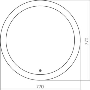 Зеркало Grossman Cosmo 75 сенсор (9D770)