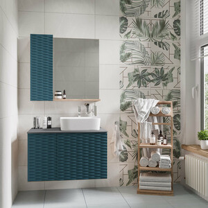 Зеркало-шкаф Grossman Альба 80х75 левый, веллингтон/бриз (208005)