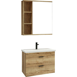 Тумба с раковиной Grossman Форта 70х46 дуб галифакс (107003, 15840)