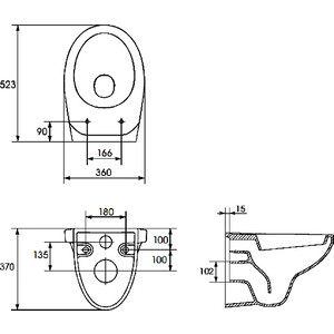 Комплект унитаза Cersanit Delfi TPL с инсталляцией и сиденьем микролифт (S-MZ-DELFI-PL, 38775001)