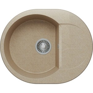 Кухонная мойка Polygran Atol 620 №302 песочный (678989)