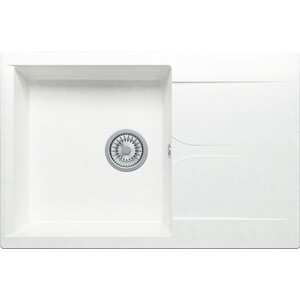 Кухонная мойка Polygran Gals 760 №36 белый хлопок (473325)