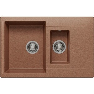 Кухонная мойка Polygran Brig 770 №307 терракот (621442)