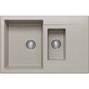 Кухонная мойка Polygran Brig 770 №14 серый (621398)
