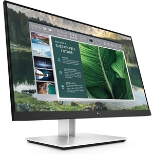 Монитор HP 23.8" E24u G4 серебристый/черный (189T0AA)
