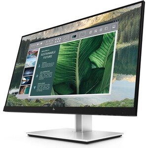 Монитор HP 23.8" E24u G4 серебристый/черный (189T0AA)