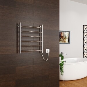 Полотенцесушитель электрический ZOX Дуга ЛЦ 50х60 правый (4630077963319)