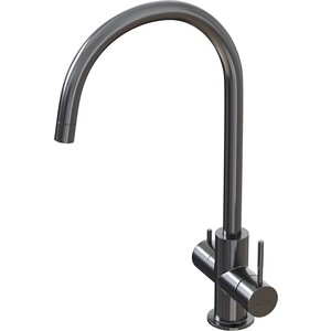 Смеситель для кухни Mixline MLSS-03202 под фильтр, серый (4627173718691)