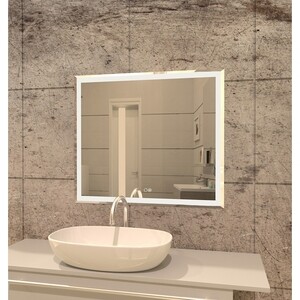 Зеркало Mixline Минио 80х70 подсветка, сенсор, с подогревом (4620077042596)