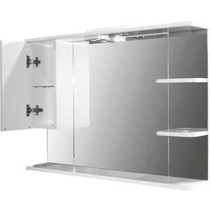 Зеркало-шкаф Mixline Этьен 100 левый, с подсветкой (4640030869862)