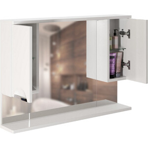 Зеркало-шкаф Mixline Этьен 100 с подсветкой (4640030869848)