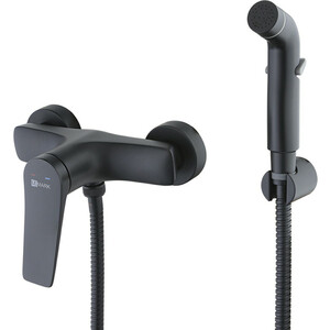 Гигиенический душ Lemark Bronx с гигиенической лейкой, черный (LM3718BL)