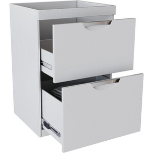 Тумба под раковину Mixline Атлантик 56х47,2 (110/120) белая (4630099744972)