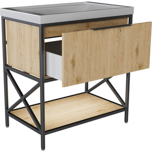 Тумба под раковину Mixline Бруклин 77х44 дуб бунратти (4630099745030)