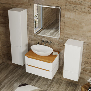 Тумба под раковину Mixline Виктория 71х48 дуб светлый (4630099745825)