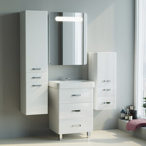 Пенал Mixline Стив 34х152 бельевая корзина, белый (1405185368058)