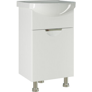 Тумба под раковину Mixline Этьен Элеганс 45х29 белая (4630099744682)