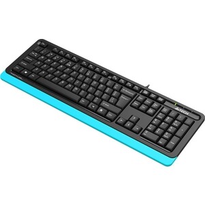 Клавиатура A4Tech Fstyler FKS10 черный/синий USB (FKS10 BLUE)