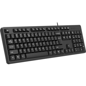 Клавиатура A4Tech KK-3 черный USB (KK-3 USB (BLACK))