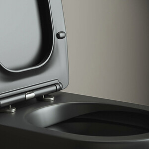 Унитаз подвесной безободковый Ceramicanova Metropol с сиденьем микролифт (CN4002MB)